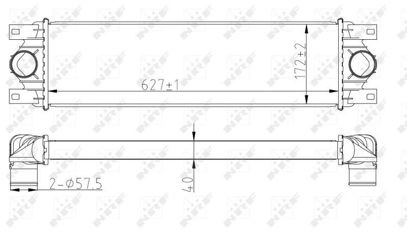 Интеркулер 30874 NRF