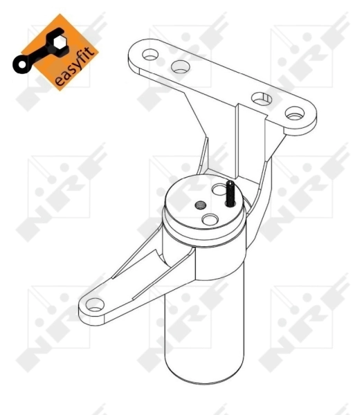 Ресивер кондиционера NRF 33355