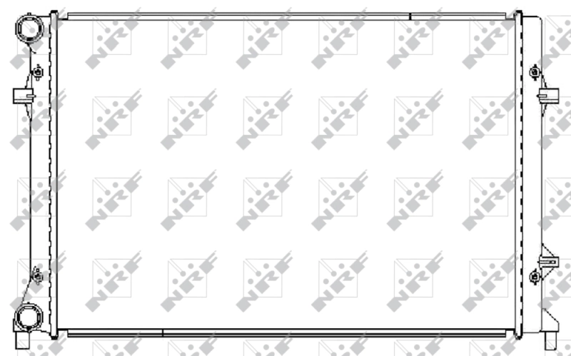 Радиатор 59211 NRF