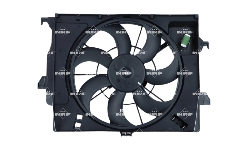 Диффузор вентилятора в сборе с мотором и крыльчаткой DC253801R050 Mando