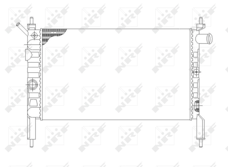 Купить Радиатор Опель Астра F 51, 52, F35, M35