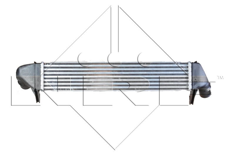  Radiador de intercooler Dacia Sandero I hatchback (BS0, 1) (2008 - 2012) I