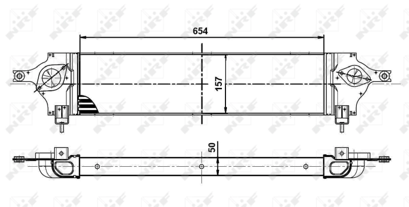 Интеркулер 30513 NRF