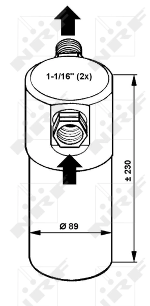 Осушитель кондиционера 33083 NRF