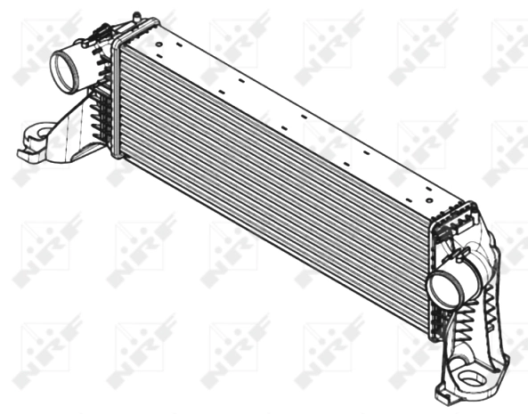 Радиатор интеркуллера NRF 30342