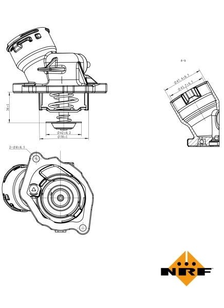 TE0183 Magneti Marelli Авто термостат