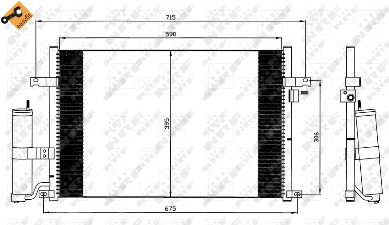 Конденсатор кондиционера Magneti Marelli BC912 цена, от 77.69 USD