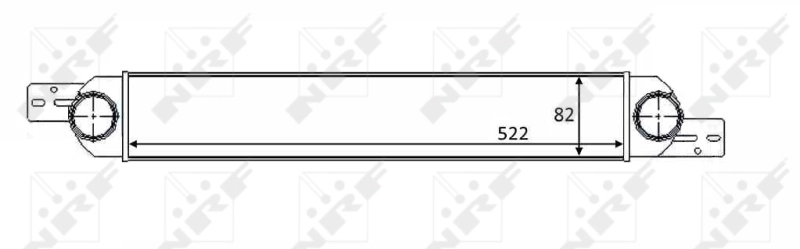 818661 VALEO Охладитель наддувочного воздуха