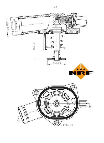 TE0378 Magneti Marelli Авто термостат