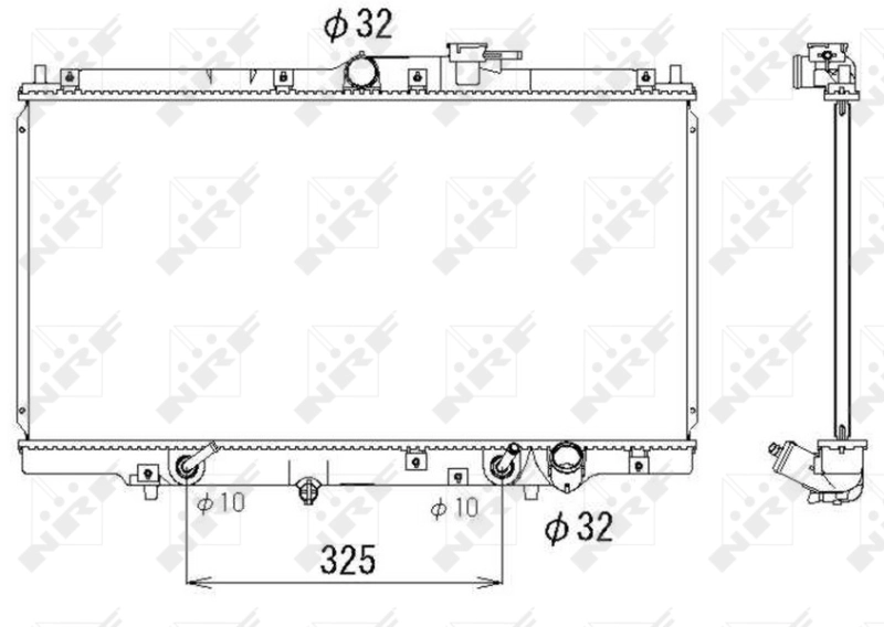 Радиатор охлаждения NRF 53328