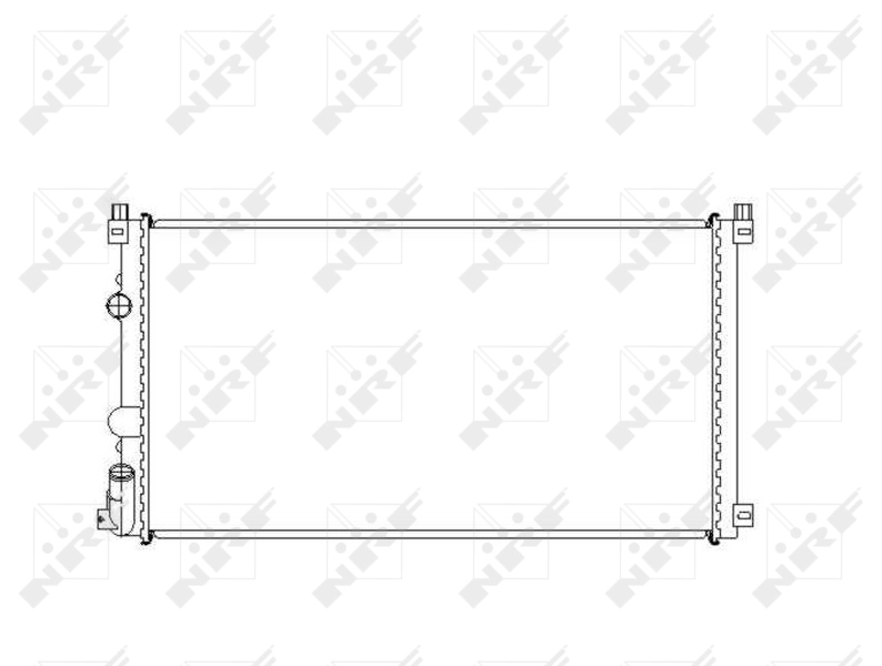 Радиатор охлаждения двигателя Nissan/Infiniti 2141000QAA цена, от 83.85 USD