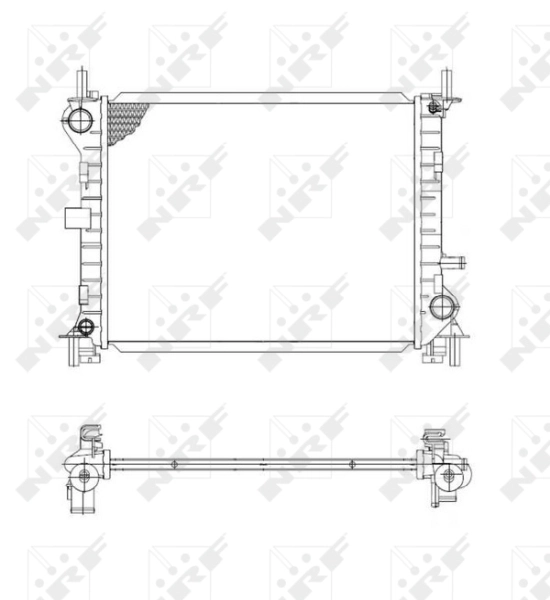 BM1603 Magneti Marelli Радиатор основной