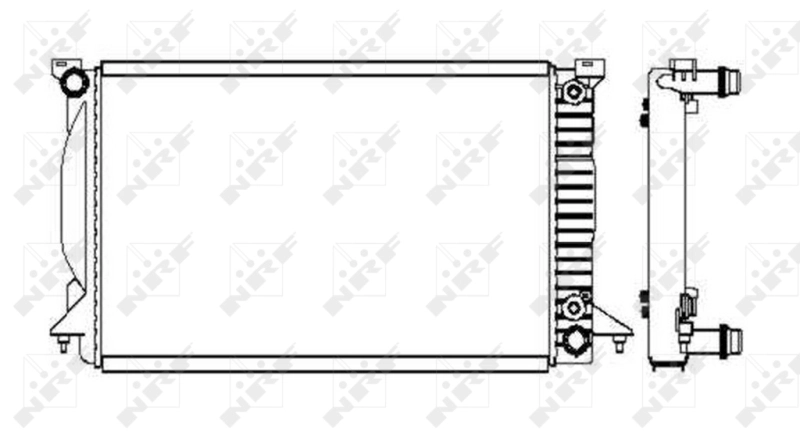 Радиатор 50544 NRF