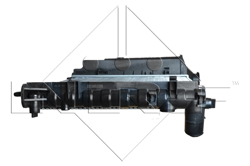 Радиатор охлаждения двигателя NRF 58823 цена, от 57.82 USD