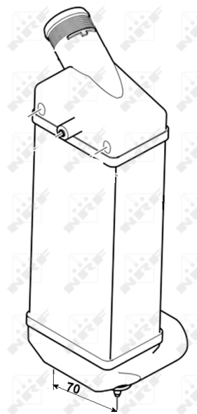 Интеркулер 30283 NRF