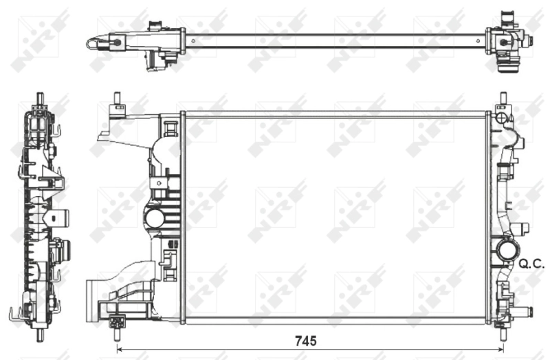 Радиатор охлаждения двигателя Peugeot/Citroen 39074662 цена, от 89.81 USD