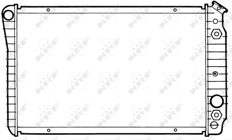 Радиатор 50322 NRF
