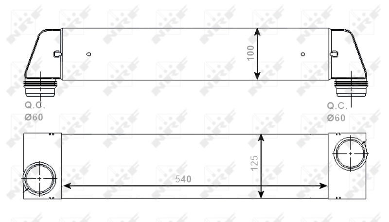 Интеркулер 2023J81 Polcar