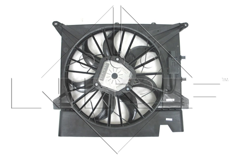 Ventilador elétrico de esfriamento montado (motor + roda de aletas) Volvo XC90