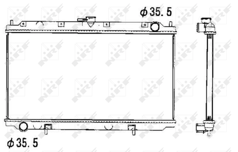 Купить 52069 NRF Радиатор водяной