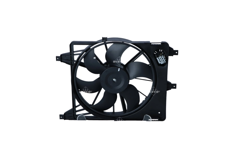 Ventilador elétrico de esfriamento montado (motor + roda de aletas) Renault LOGAN 1 LS