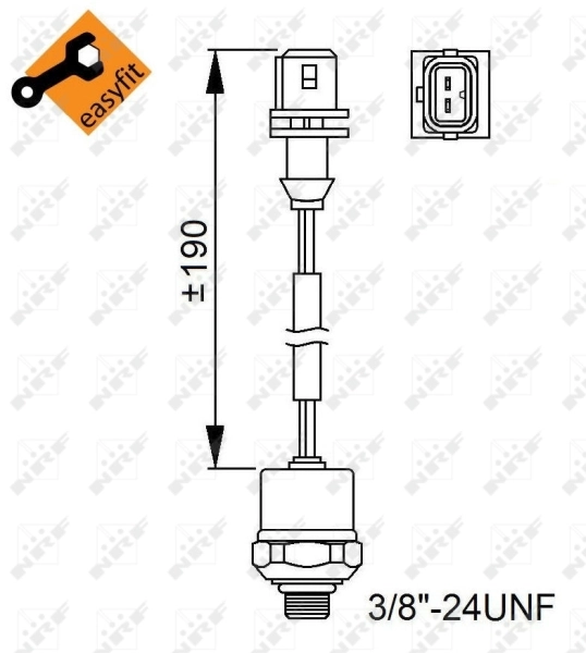 Датчик кондиционера NRF 38951