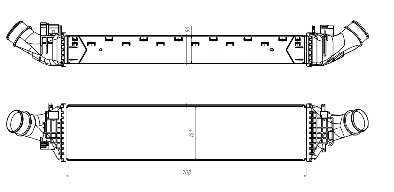 Интеркулер 309047 NRF