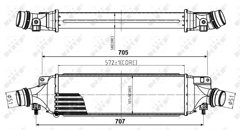 Интеркулер 30780 NRF