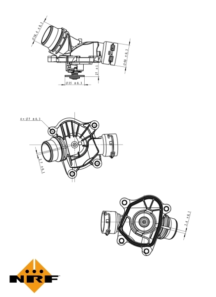 Termostato BMW X3 E83