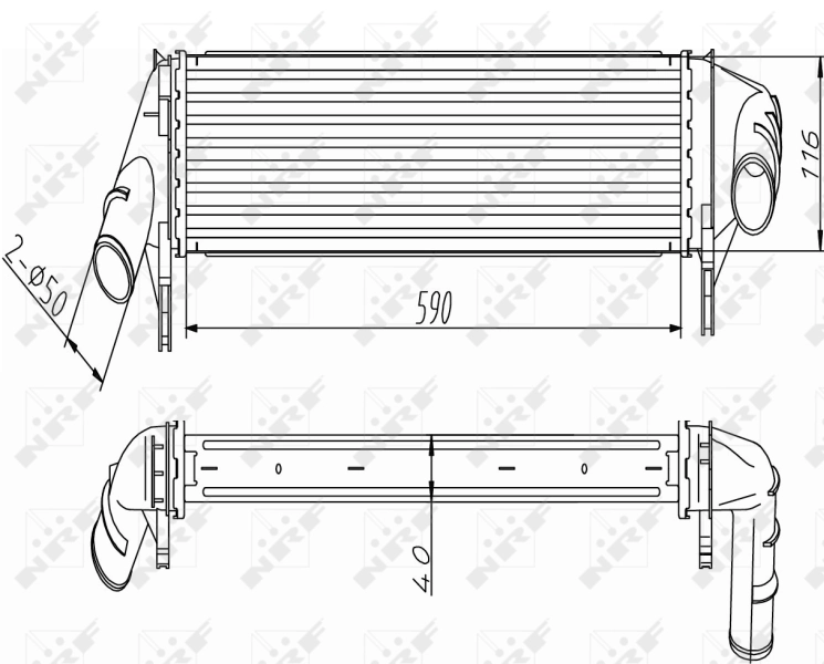 Radiador de intercooler Dacia Sandero preço, a partir de 99,39 USD