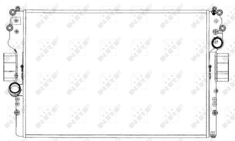 Купить 53614 NRF Радиатор водяной