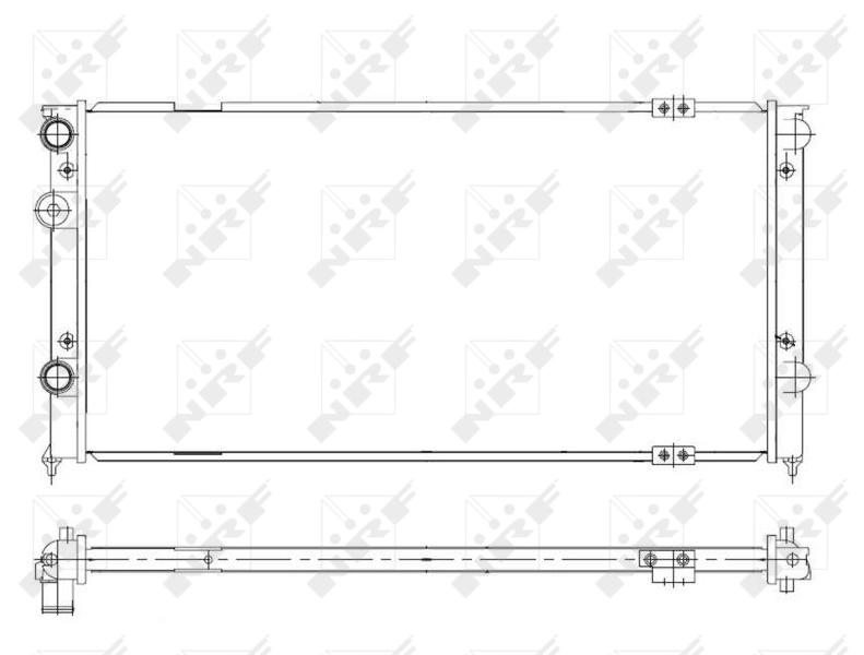 Радиатор охлаждения двигателя Sato Tech R20065 цена, от 43.53 USD