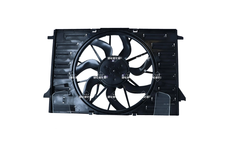 Ventilador elétrico de esfriamento montado (motor + roda de aletas) Audi Q7 4MB, 4MG, 4MQ