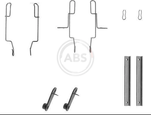 Ремкомплект тормозных колодок Polcar PFK356 цена, от 6.46 USD
