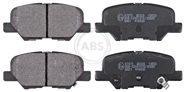 Pastillas de freno traseras 37975 ABS