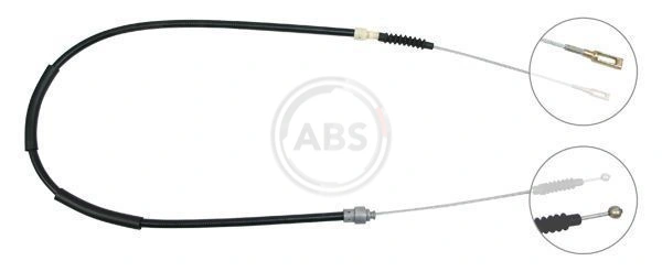 Задний трос ручника AD030212 Adriauto
