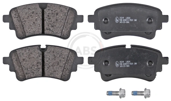 Sapatas do freio traseiras de disco Audi A7 4KA