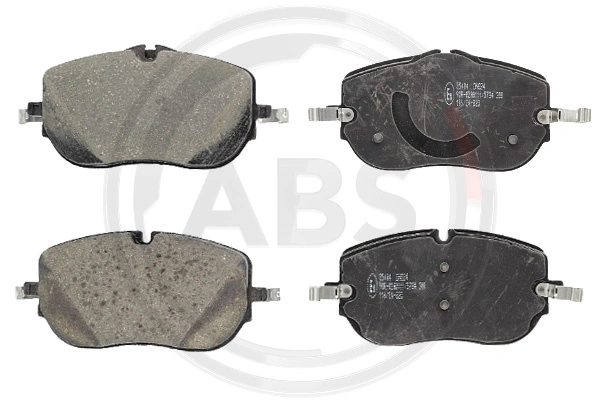 Передние тормозные колодки A0004200004 Mercedes