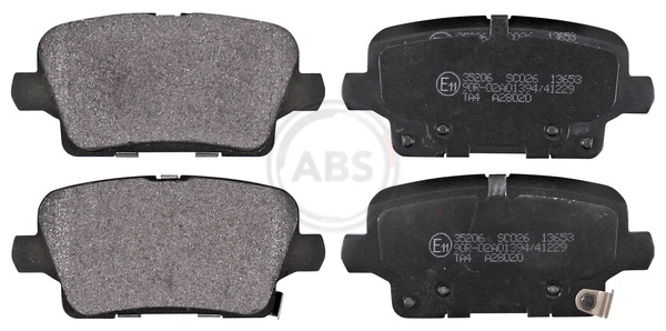 Купить 13517694 Peugeot/Citroen Колодки тормозные задние, дисковые