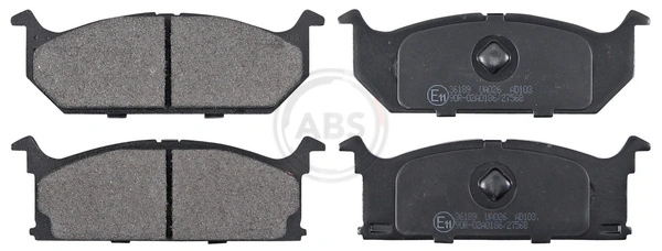 Купить T2117004LD Toko cars Колодки тормозные