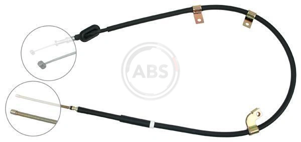 Трос стояночного тормоза задний правый Adriauto AD460201 цена, от 28.56 USD