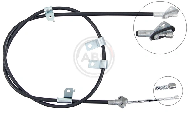Купить 46430B1030 Daihatsu Трос стояночного тормоза задний левый