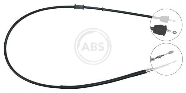 Задний трос ручника AD230260 Adriauto