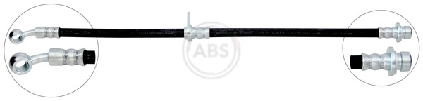 Задний тормозной шланг J3704018 Nipparts