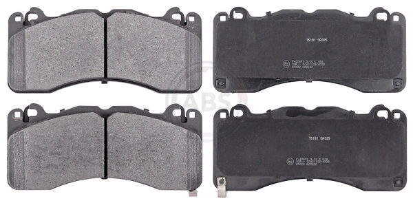 Передние тормозные колодки 2436246 Ford