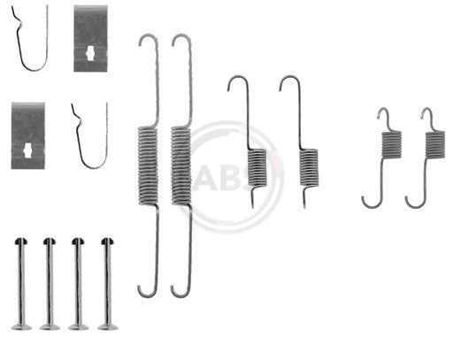 Установочный комплект задних барабанных колодок Polcar LY1266 цена, от 8.13 USD