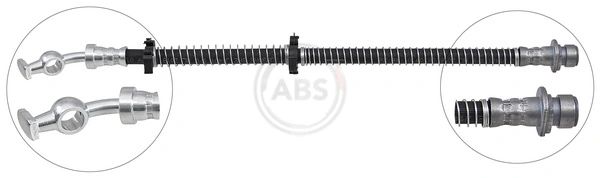 Шланг тормозной задний левый SHB101170 Britpart