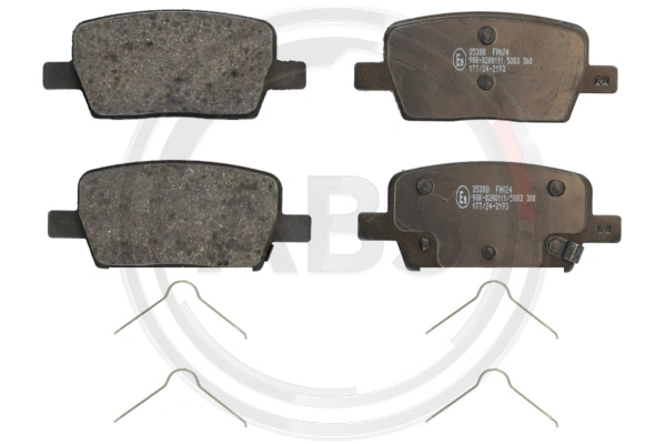 Колодки дисковые  ASA PMD1914AT цена, от 55.27 USD