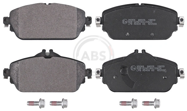 Колодки тормозные передние дисковые ABS 35069