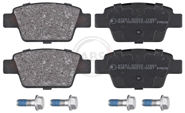 Колодки тормозные задние дисковые ABS 37291